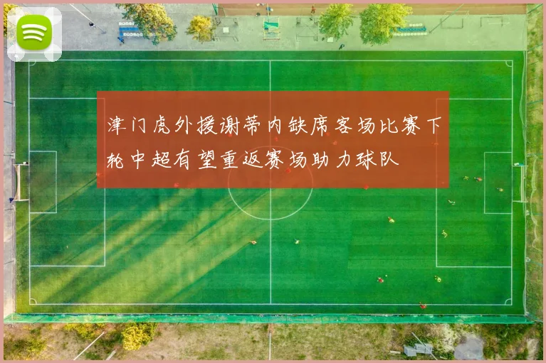 津门虎外援谢蒂内缺席客场比赛下轮中超有望重返赛场助力球队