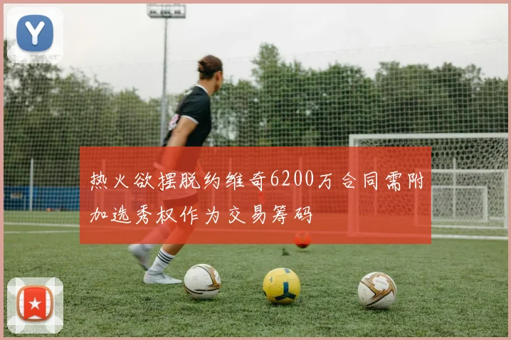 热火欲摆脱约维奇6200万合同需附加选秀权作为交易筹码