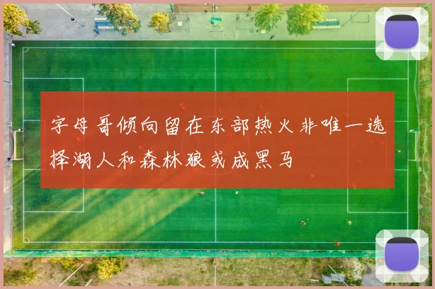 字母哥倾向留在东部热火非唯一选择湖人和森林狼或成黑马